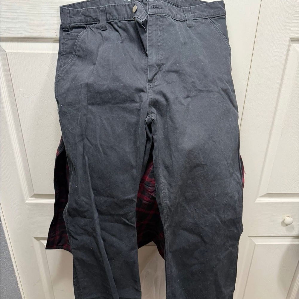 Carhartt Men's Relaxed Fit Gray Jeans
